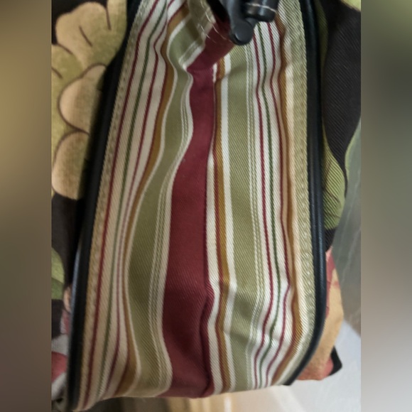 ISABELLA FIORE PEACHY KEEN PEACH BLOSSOM LG CARRY ON BEADED DR. HANDBAG Y2K $745 - Picture 3 of 8